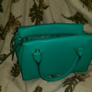NWOT A new day mint green purse